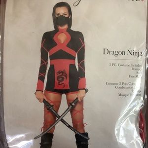 Dragon ninja Halloween costume size medium